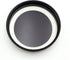 Black Rust Proof and Air Tight Aluminum One Piece Storage Lid with Silicone Sealing Linear Plastisol for Regular Mouth Transform Mason Ball Cannin...
