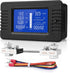 DC Multifunction Battery Monitor Meter, 0-200V 0-100A LCD Display Digital Current Multimeter Voltmeter Ammeter for Cars Rv Solar System...