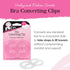Hollywood Fashion Secrets Bra Converting Clips, Clear, Transform Your Bra Style And Lift, 2 Pack...
