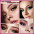 Cocoa Brown Eyeshadow Stick And Sponge Makeup Brush Cream Shimmer Smooth Shadow Pencil Eyeliner Long Lasting Waterproof Eye Shadow Highlighter Sti...