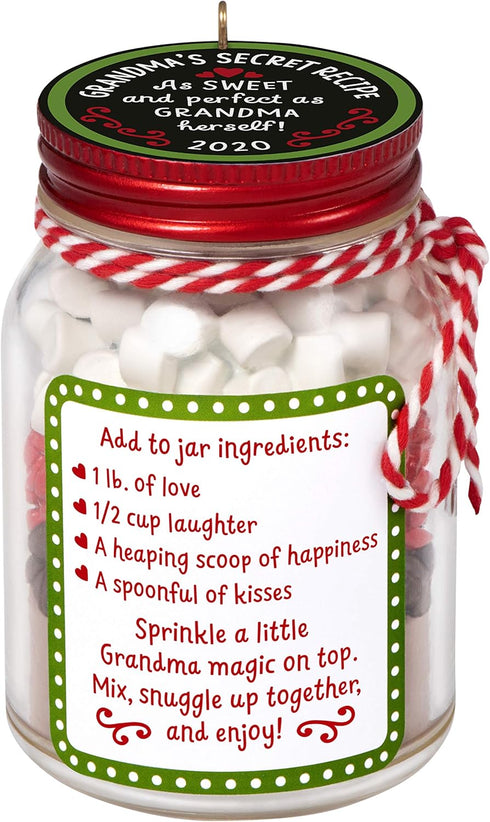 Hallmark Keepsake Christmas Ornament 2020 Year-Dated, Grandma's Perfect Mix (1799QGO1751)...