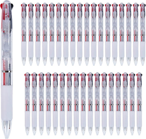 2 Color Pen 0.5mm 2-in-1 Multicolor Ballpoint pen, 2-Color Retractable Ballpoint Pens for Office School Supplies Students Children Gift (36pcs)...