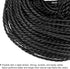 MECCANIXITY Twisted Mason Line Nylon Twine String Cord Black 50M/164 Feet 4MM Dia for Netting, Landscaping, Home Improvement, DIY Projects, Crafti...