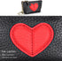 Soft Red Heart Leather Coin Purse Keychain,Women's Coin Purses & Pouches Coin Purse Wallet Coin Purse With Zipper...