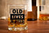 Old Lives Matter Whiskey Scotch Glass - 11oz - Funny Retirement or Birthday Gifts for Men - Unique Gag Gifts for Dad, Grandpa, or Senior Citizen -...