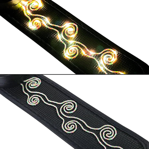 Luwint Led Light Up Armband, Glow in The Dark Wristband Safety Walking Running Gear at Night (1 Piece, 3 Modes)...