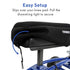 Knee Scooter Memory Foam Two Inch Thick Memory Foam Knee Pad and Cover - Fits Most Knee Walker Models...