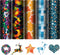 ODDA 5 Packs Pattern Color Changing Vinyl, 5 Different Patterns, New Update Design Color Changing Vinyl for Cricut, Fabric, Clothes, | 12x12''...