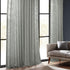 HPD Half Price Drapes Premium Heavy Faux Linen Curtains for Living Room (1 Panel), 50W x 108L Light Filtering Curtains 108 Inches Long Window Curt...