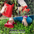 1/2/4 Pack Berry Picker, Berry Pickers and Rakes with Metallic Comb and Ergonomic Handle for Easier Berry Picking, Blueberry Rake Scoop for Bluebe...
