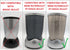 Blendin Replacement Parts, Compatible with Nutribullet 600W, 900W, NB-101B, 900 Pro Series Blenders (2 Colossal Cups 2 Flip Top Lids)...