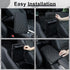 Amiss Auto Center Console Pad, Universal Waterproof Armrest Seat Box Cover, Car Interior Accessories, Leather Auto Armrest Cover Protector for Mos...