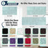 ITSOFT Plush Microfiber Non Slip Soft Bathroom Rug, Absorbent Machine Washable Chenille Bath Mat | Quick Dry Carpet, Great for Bath, Shower, Bedro...