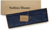 Solino Home Navy Placemats Set of 4 - Cotton Linen Hemstitch Placemats 14 x 19 Inch for Summer, Fall...