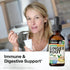 Ginger Root Tincture - Organic Ginger Root Extract - Natural Ginger Supplements for Overall Wellness - Alcohol and Sugar Free - Vegan Drops 2 Fl.O...
