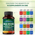 Sea Moss Black Seed Oil Ashwagandha Ginger Burdock Root Turmeric Black Pepper | All in 1 Supplement, 60 Capsules | Seamoss Pills for Men & Women |...