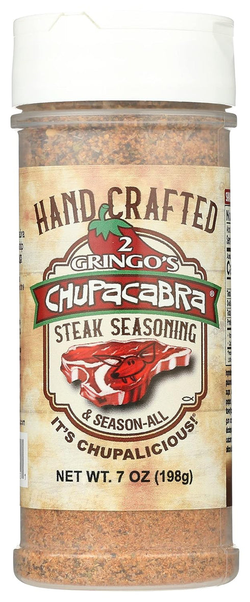2 Gringos Chupacabra: Steak Seasoning, 7 oz...