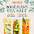 Firehook Rosemary Sea Salt Crackers – Artisan Baked, Craveably Crunchy, Infused with Bold Rosemary & Sea Salt – Organic, Non-GMO, Kosher – 5.5 oz ...
