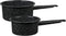Granite Ware Non-Stick Saucepan Set with Steel Core, 1 & 2 Quart - Durable & Scratch-Resistant Pot for Soups and Sauces - Fast, Even Heating - Non...