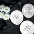 Gejoy 60 Pieces Memorial Balloons Funeral Remembrance Balloons to Release in Sky Memorial Day Decorations Celebration of Life Ideas for Death and ...