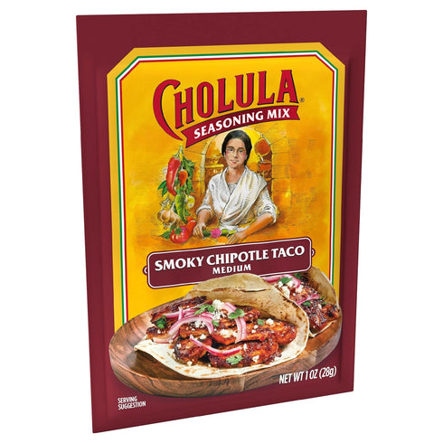 Cholula Smoky Chipotle Taco Seasoning Mix, 1 oz (Pack of 12)...
