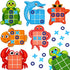 12 Pack Under The Sea Tic Tac Toe Strategic Board Game Party Favors Ocean Themed Party Games Sea Animals Turtle Fish Dolphin Birthday Favors for S...