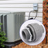 Non-Metallic Liquid Tight Conduit Connector, Flexible Conduit Fittings Electrical PVC Fittings (1 inch, 5pcs)...