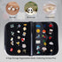 Enamel Pin Display Book, Small Collections Or Travel Pin Trading Book, Pin Collector Display Bag,6-Page Lapel Pin Display Board,For Sports Pins,Me...