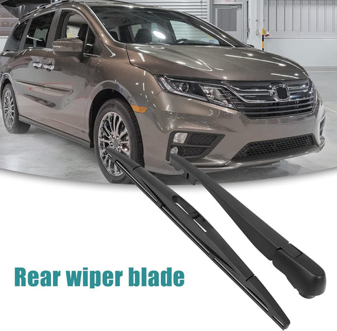 ACROPIX Rear Windshield Wiper Blade Arm Set Fit for Honda Odyssey - Pack of 2 Black...