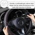 Leather Steering Wheel Cover,Anti Slip Car Steering Wheel Cover for Car Decorations & Steering Wheel Protections,Universal 15Inch Wheel Cover Car ...