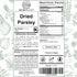 Spices Village Dried Parsley Flakes, Dry Parsley Seasonings, 1.7 Ounces, Kosher Certified, All Natural, Fresh, Gluten Free, Non GMO, Resealable Bu...
