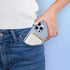 Magnetic Phone Wallet, Mag safe Wallet with Minimalist Pocket Cards Sleeve, Slim RFID Blocking Mag safe Card Holder for Back of iPhone 15/14/13/12...