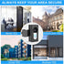 2024 Anti-Theft Ring doorbell Mount no Drill, Video Doorbell Mount Compatible with Blink/Ring Doorbell 4/3/2/1, Cover Holder Not Block Doorbell Se...