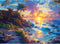 300 Pieces Jigsaw Puzzle for Adults,Hawaii Beach Sunset Puzzles Highlights The Azure Skies & Serene Shorelines - Thick, Sturdy Pieces Challenging ...