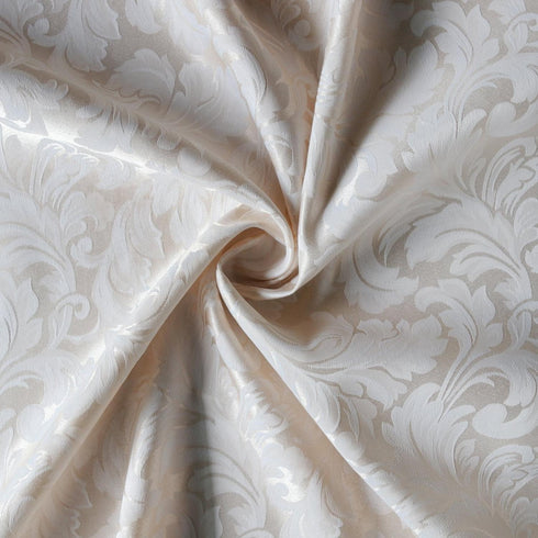 Tektrum Heavy Duty 70 inch Round Damask Jacquard Tablecloth Table Cover - Waterproof/Spill Proof/Stain Resistant/Wrinkle Free - Great for Banquet,...