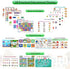 Preschool Montessori Toys Busy Book, 18 Themes Toddler Educational Learning Activities Book, Autism Sensory Toys with ABC Numbers Colors Shapes fo...