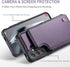for Samsung Galaxy S24 Case with Card Holder, for Samsung S24 Wallet Case for Women Men with RFID Blocking, Durable Kickstand Shockproof Case for ...