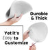 Felt Plate China Storage Dividers Dish Protectors (WHITE, 48 (LARGE))...