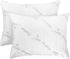 2 Pack Viscose Made from Bamboo Pillow Protectors - Cooling Pillow Protectors Queen 20x30 Pair Zippered Case, Guaranteed Noiseless Pad, Ultra Plus...