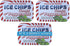 ICE CHIPS Xylitol Candy Tins 5.28 oz total (Peppermint, 3 Pack) - Includes BAND as shown...