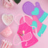 Baking Birthday Party Banner Little Bakers Birthday Decoration Macaron Party Banners Baking Birthday Party Decoration for Girls Cooking Baby Showe...