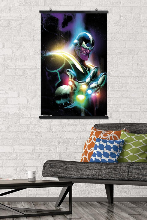 Trends International Marvel Comics - Thanos - Cover #13 Wall Poster, 22.375" x 34", Premium Poster & Clip Bundle...