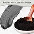 Bentonite Clay Powder and Activated Charcoal Powder Blend (8oz) Great for Charcoal Face Mask, Facial, Hair Mud Mask, DIY Bentonite Clay Toothpaste...