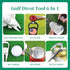 2 Pcs Golf Divot Repair Tool Divot Tool and Ball Marker, Gift Ideas Golf Multitool for Men Golfers (Flag)...