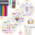 JSRQT 3 Sets Embroidery Kit for Adults Beginners,Needlepoint Craft Kits for Adults,Hand Embroidery Practice Kit for Adults,Learn 33 Different Stit...