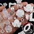 kikonoke 350 Pieces 3D Resin Rose Flower Bows Butterfly Embellishments Angel Charms Picture Frame with Flatback Pearl Beads for Craft DIY Making S...