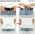 WERFORU 4 Pack No Buckle Invisible Stretch Belt Buckle-Free Elastic Belt for Women and Men...