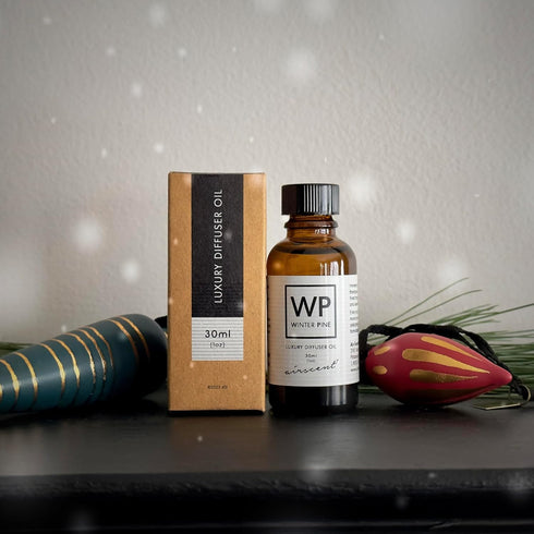 Winter Pine Diffuser Oil - Air-Scent Balsam Fir Essential Oil Blend - 30 mL, 1 fl oz Fragrance Oil Bottle for Aromatherapy Diffusers and Humidifie...