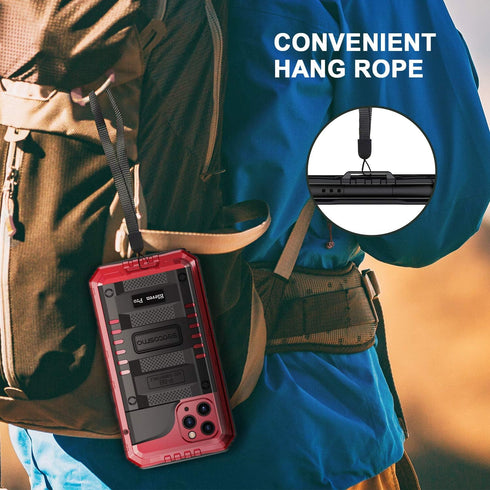 seacosmo Waterproof Case for iPhone 11 Pro, Strong Dust-Proof with Built-in Screen Protector Drop Protection Shock Absorption Case Cover for Phone...