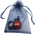 100PCS 3x4 Inches Organza Drawstring Pouches Jewelry Party Wedding Favor Gift Bags (3x4, Navy Blue)...